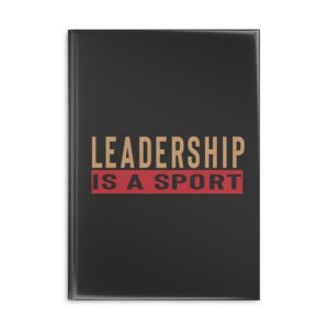 Leadership Is A Sport Journal (Red)