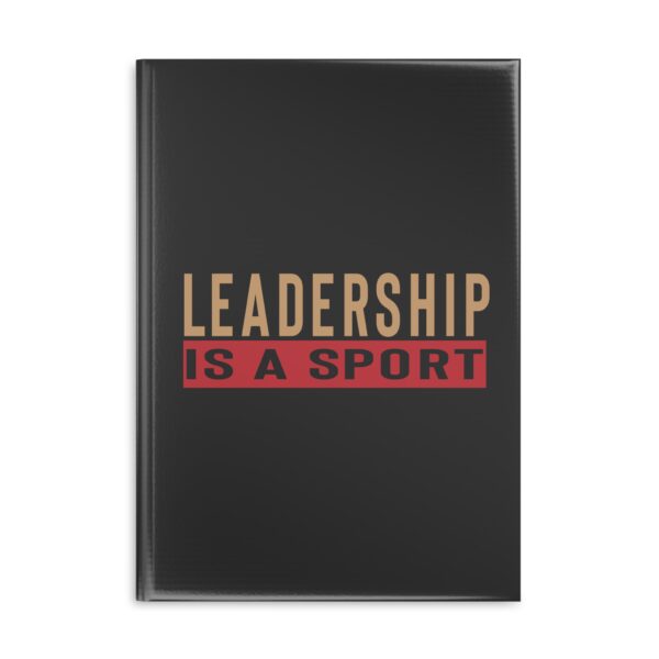 Leadership Is A Sport Journal (Red)