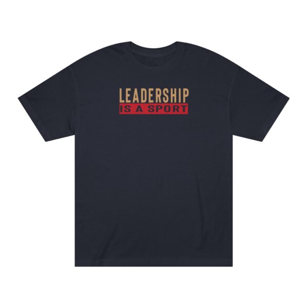 Leadership Is A Sport Tee (Red) - Image 5