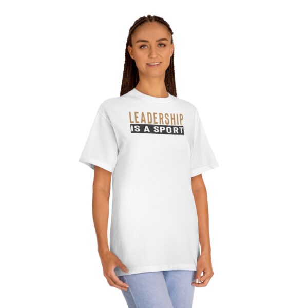 Leadership Is A Sport Tee (Black) - Image 3