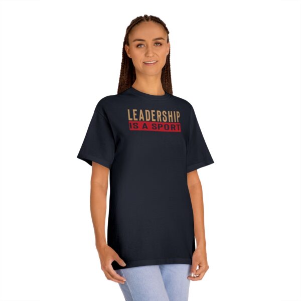 Leadership Is A Sport Tee (Red) - Image 7