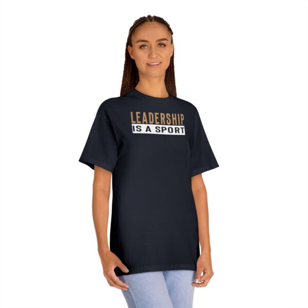 Leadership Is A Sport Tee (White) - Image 3