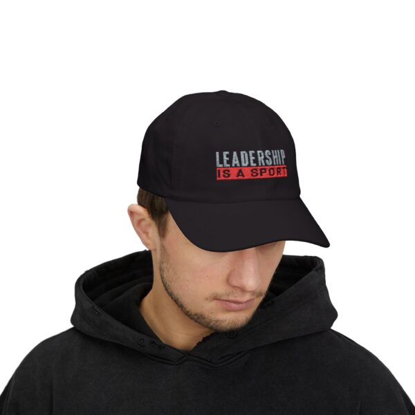 Leadership Is A Sport Classic Fit Cap - Image 3