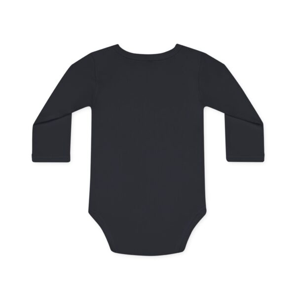 Little Leadership Athlete Long-Sleeve Organic Bodysuit - Image 5