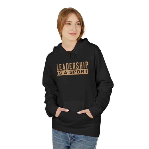 Leadership Is A Sport Hoodie (Bronze) - Image 7
