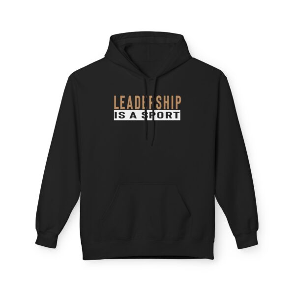 Leadership Is A Sport Hoodie (White)