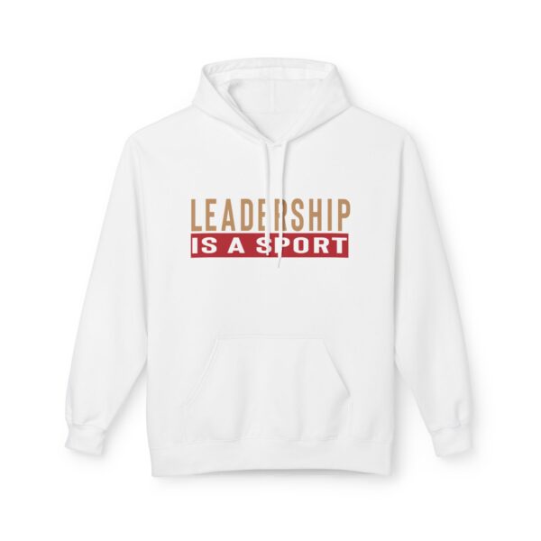 Leadership Is A Sport Hoodie (Red)