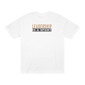 Leadership Is A Sport Tee (Black)