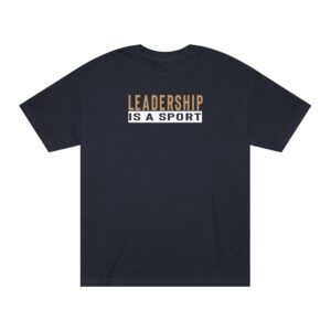 Leadership Is A Sport Tee (White)