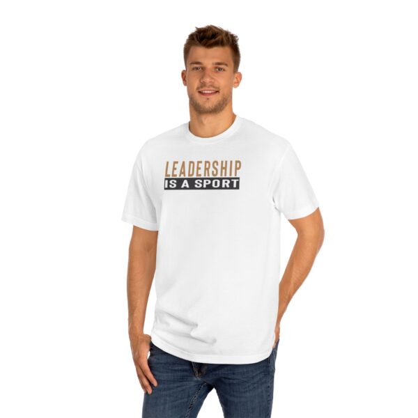 Leadership Is A Sport Tee (Black) - Image 4