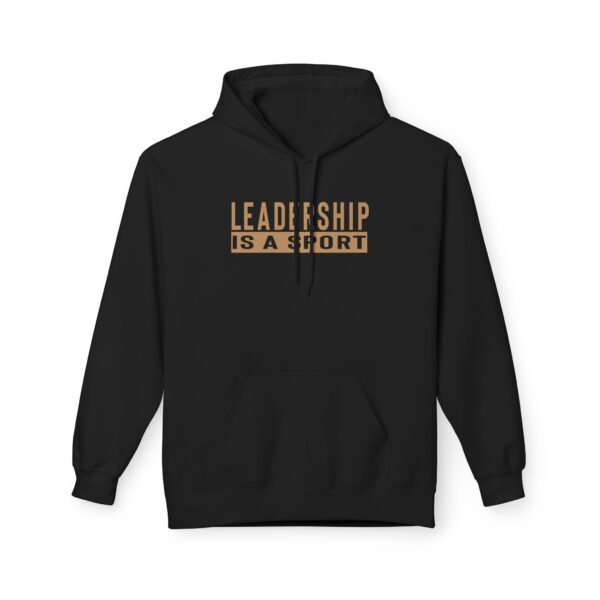 Leadership Is A Sport Hoodie (Bronze) - Image 5