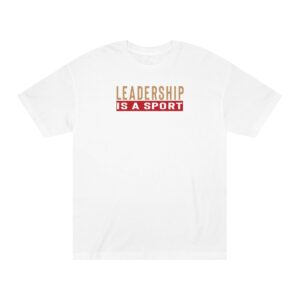 Leadership Is A Sport Tee (Red)
